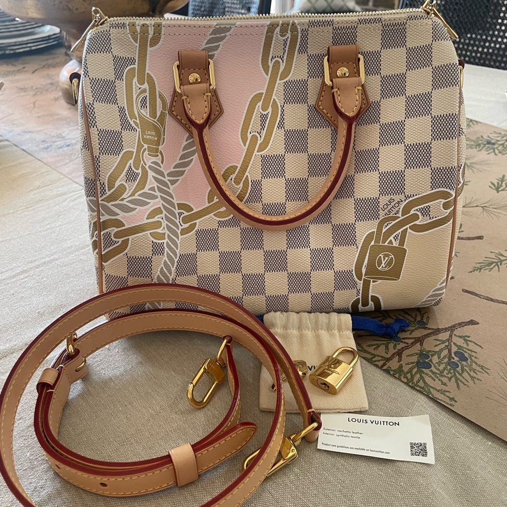 Authentic Louis Vuitton nautical speedy